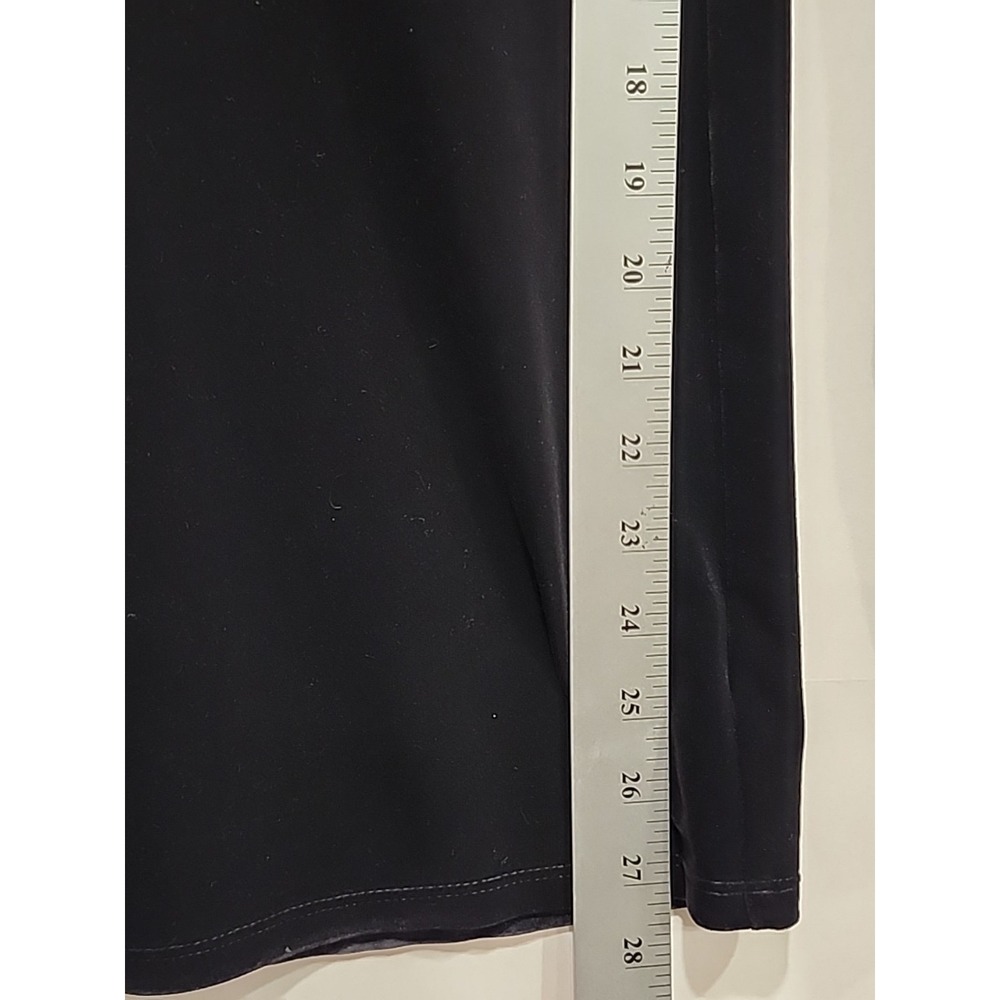 J. Jill High-waist Smooth Fit Full Leg Pants Womens L Black, 27 In. Inseam Harem - Picture 3 of 8